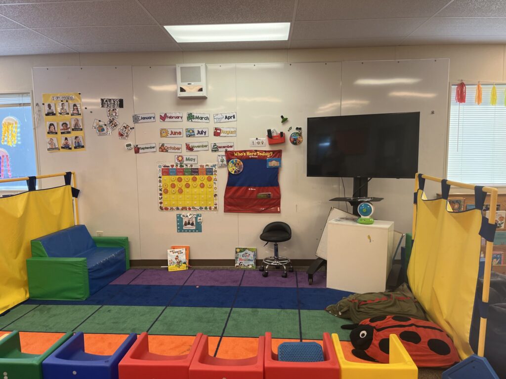 early intervention preschool classroom carpet area
