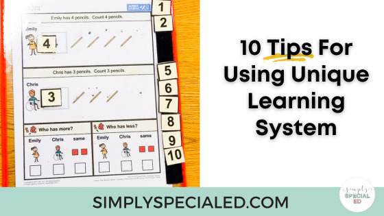 10 Tips For Using Unique Learning System
