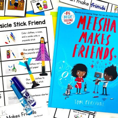 5 Activities for Meesha Makes Friends