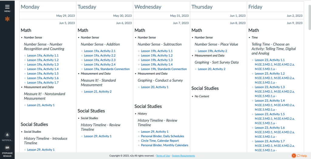 image of ULS dashboard