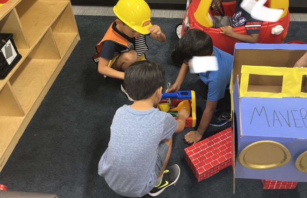 Construction theme dress up/play