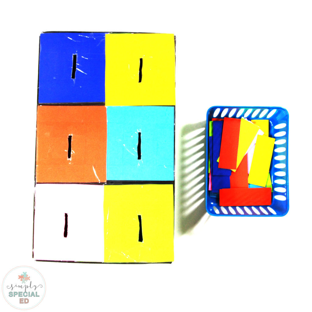 How to organize a task box system for special education that REALLY works! (hint: It's all about the organization!)