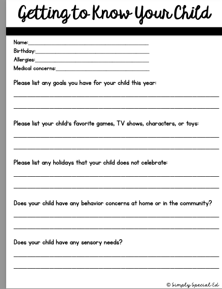Paret input form 