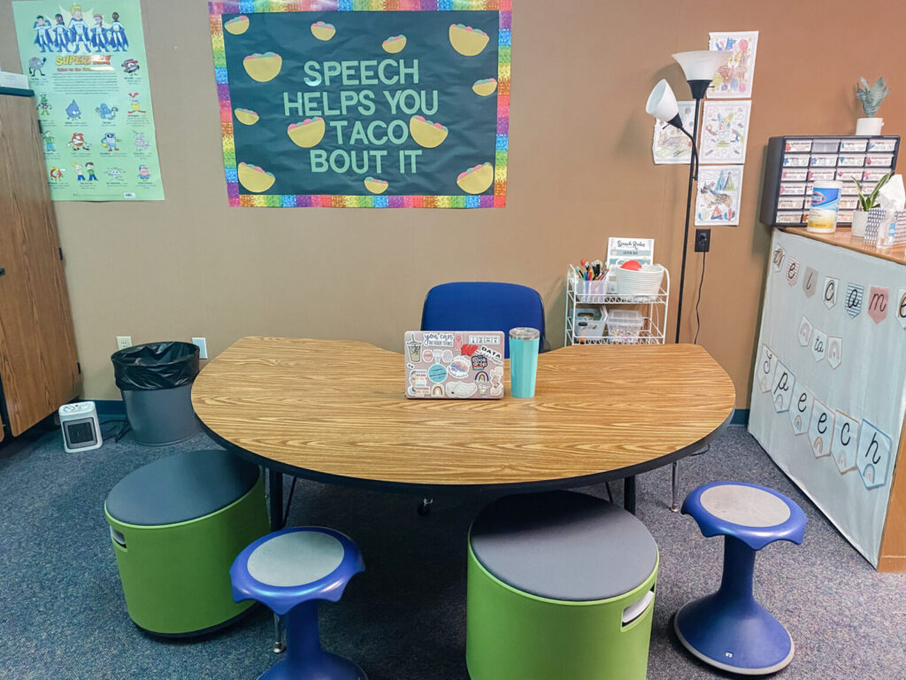elementary speech room