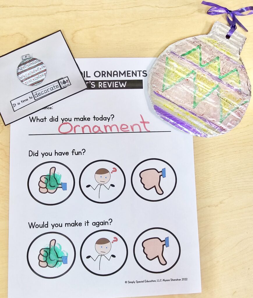 Ornament craft review page