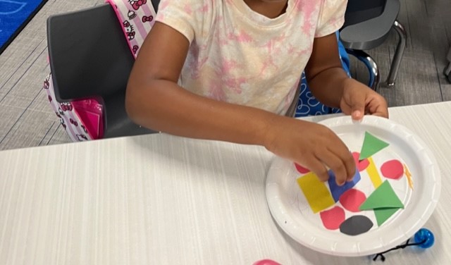 Interactive crafts help promote independent sitting