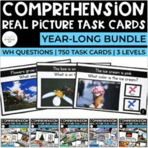 Comprehension task cards from teachers pay teachers 