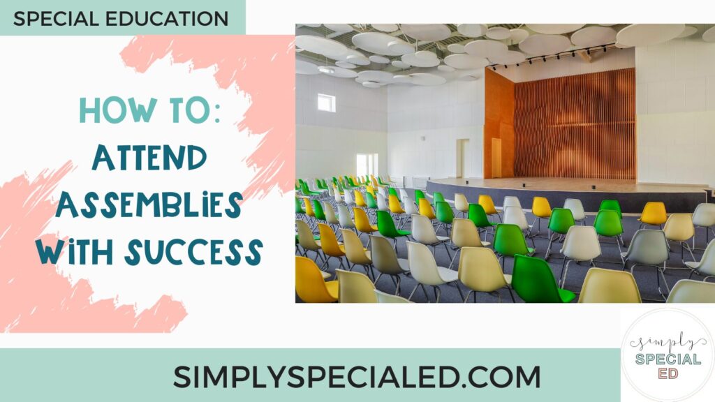 "How to Attend Assemblies with Success" blog header