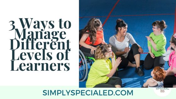 Image of students with teacher