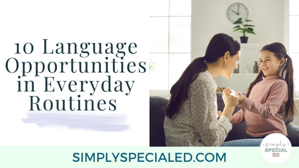 10 Language Opportunities in Everyday Routines header