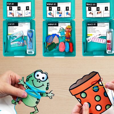 Ideas for Spring Fine Motor Practice