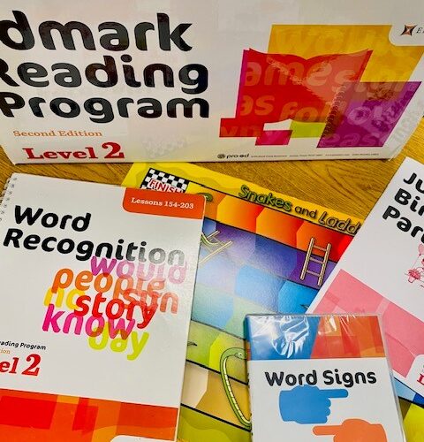 The components of the Edmark Level 2 kit.