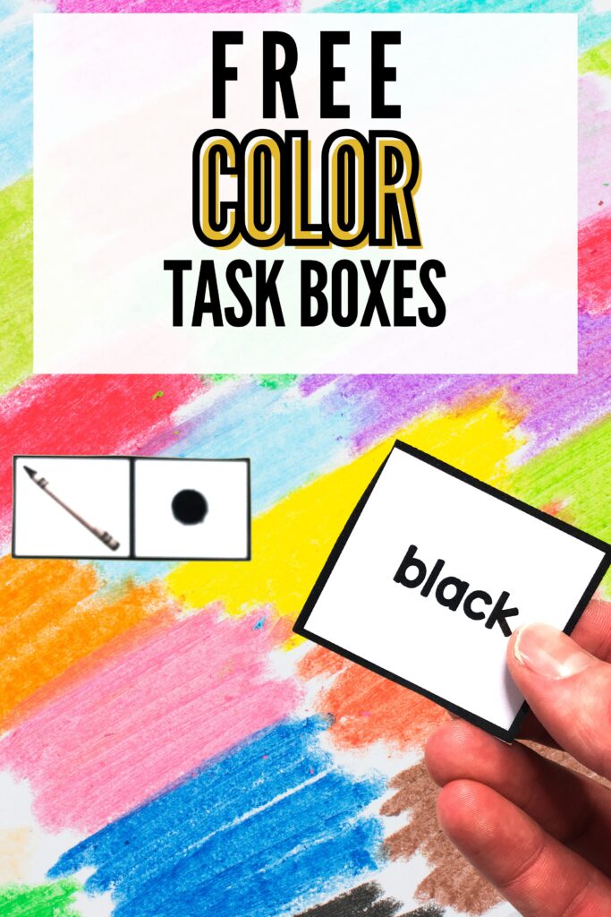 Learn how to use task boxes in your special education classroom and download a free color matching activity to support your learners.