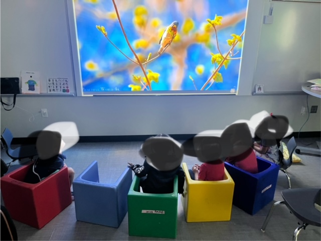 Cube chairs for 3-5 year olds