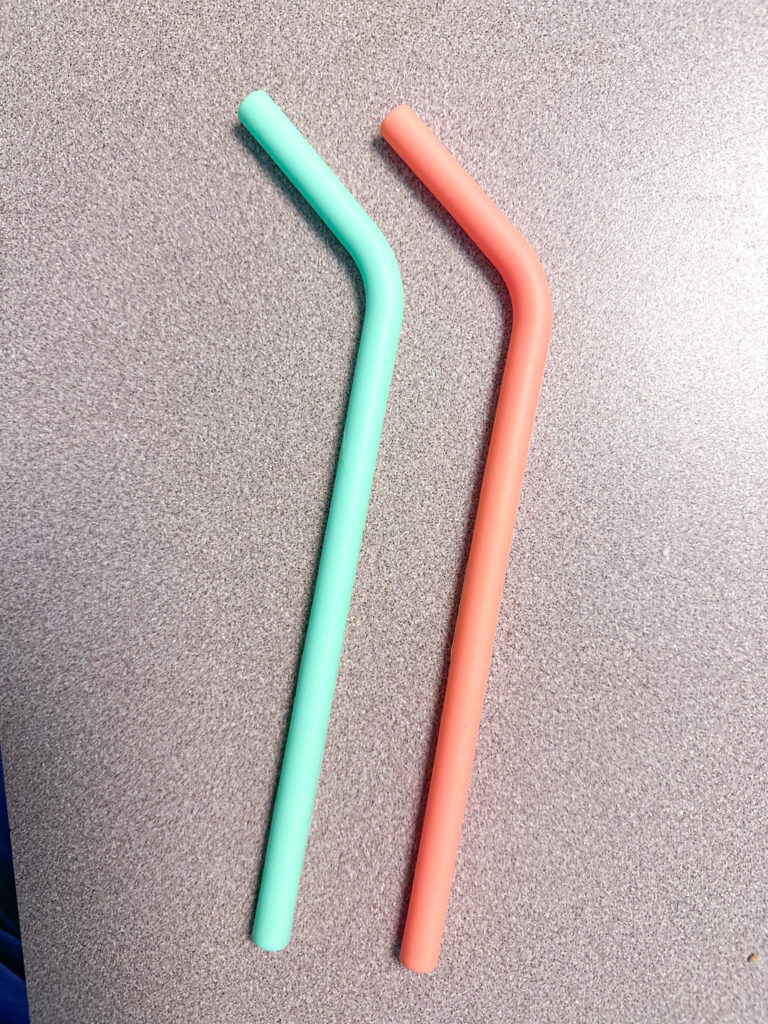silicone straws