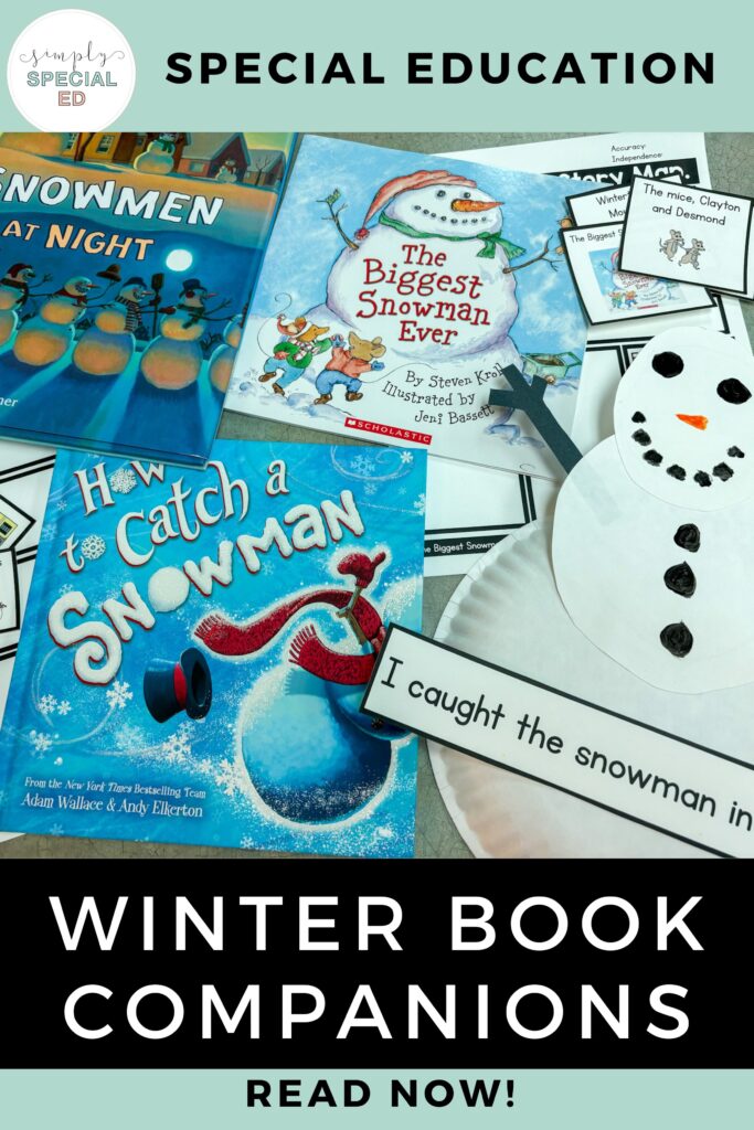 winter book companions blog pin