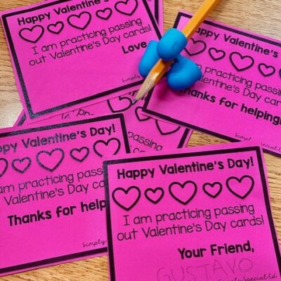 Valentine’s Day Activities for Special Education