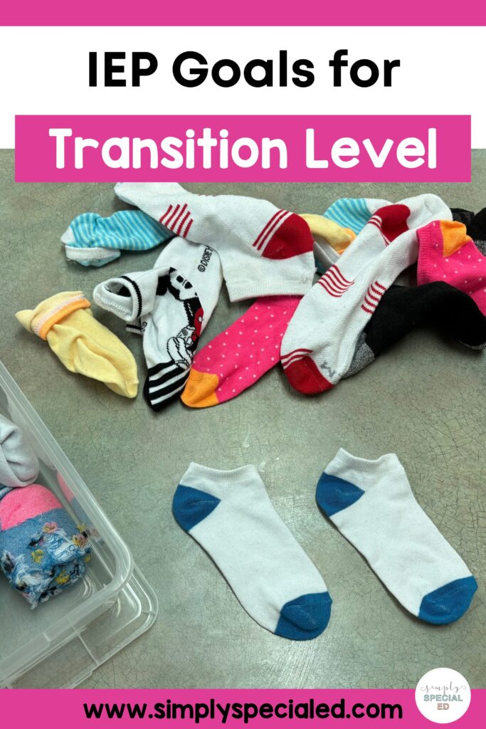 goals for transition blog pin
