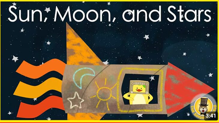 Sun, Moon, and Stars Youtube song thumbnail