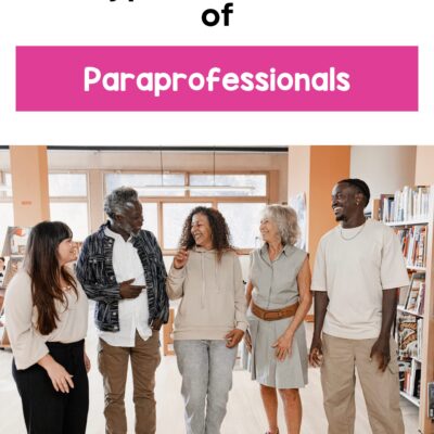 Types and Roles of Paraprofessionals