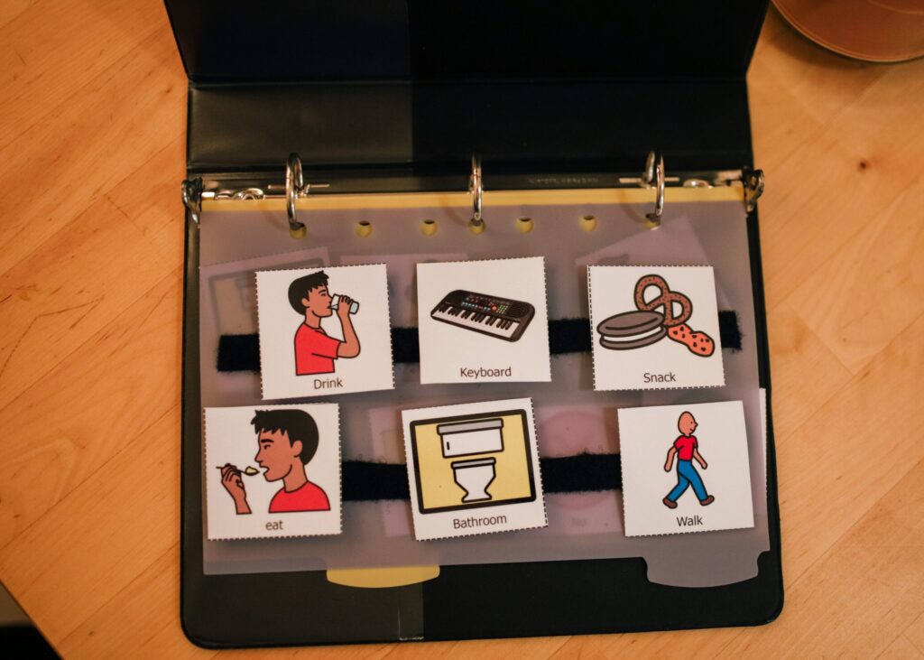 Differnt visuals used for children with Autism