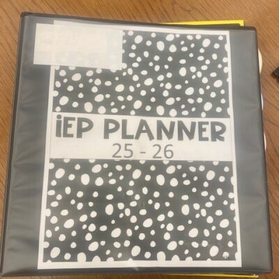How to Organize IEP Binders
