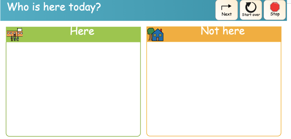 Morning meeting slide