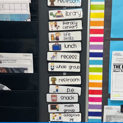 My 2nd Grade Self-Contained Classroom Schedule