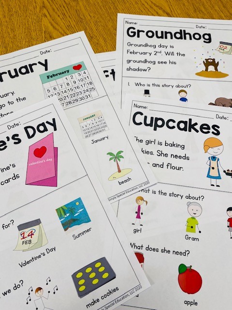 February picture comprehension apssages