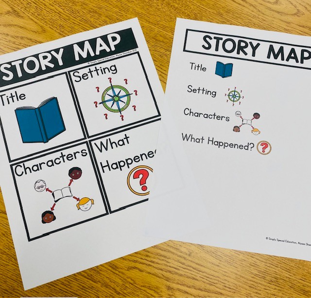 Story Map visual aids