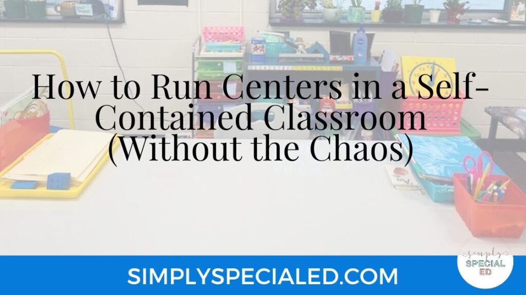The key to successful centers is not more materials or more adult support. It is a clear and predictable system. Learn more about the Simple Centers System here!