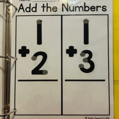 What to Put in Your Special Education Math Centers