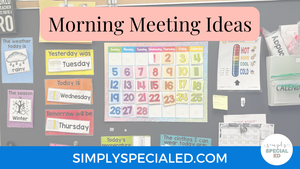 Morning Meeting Ideas Morning Meeting Ideas