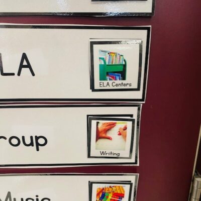 How to Use Real Picture Schedules in Your Classroom
